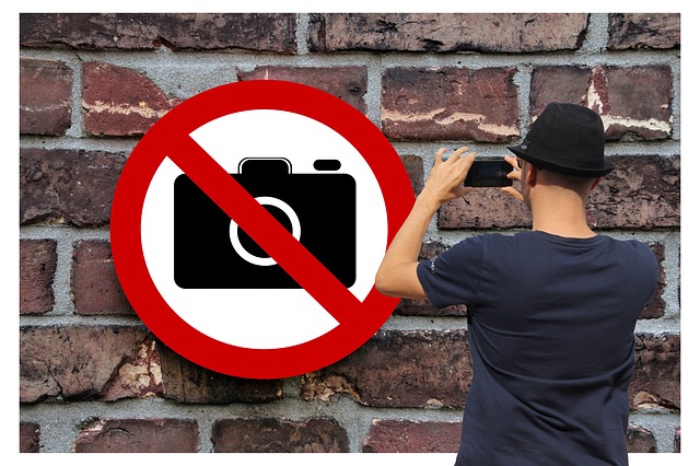 Zákaz fotografování v muzeu
